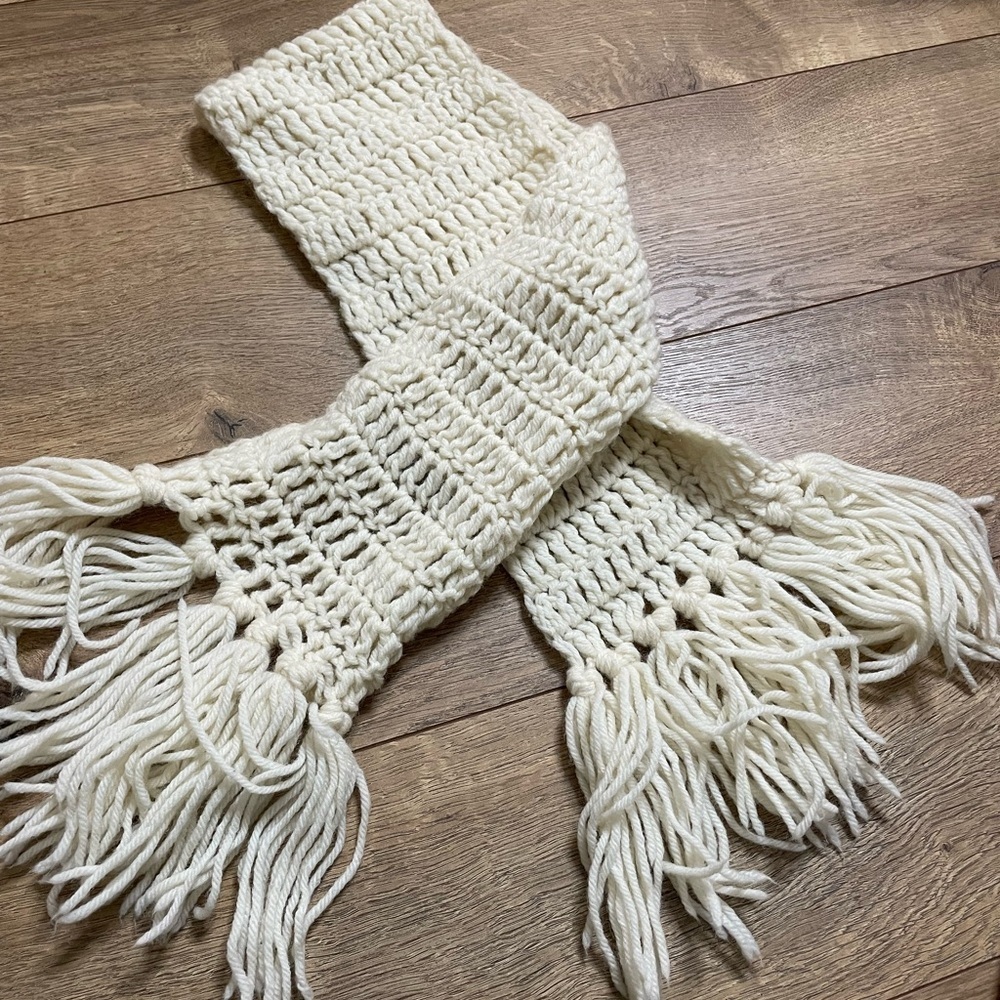 Cozy Kids Scarf Set - Pink, Cream, Gray - Picture 2 of 9